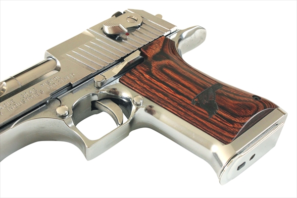 WEB限定】ウッドグリップ｜DESERT EAGLE.50AE｜スムーズロゴ/ブラウン [WST-316] ☆9500 | パンドラ  アームズ｜モデルガン・エアガン｜PANDORA ARMS