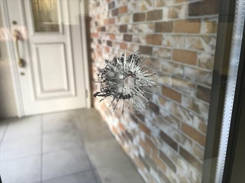 弾痕（ガラス） .45ACP BULLET HOLES（GLASS）