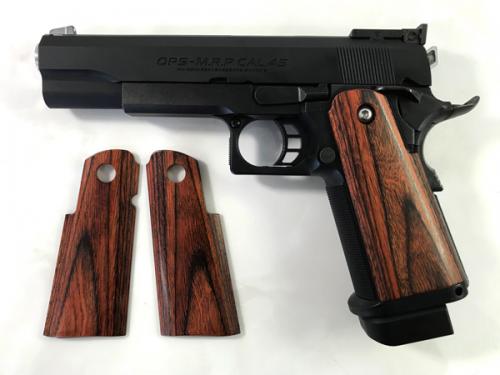 Wood grip Hi-CAPA 5.1 / 4.3 <Smooth / Brown>