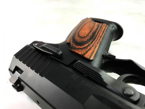 Wood grip USP Compact <Smooth / Brown>