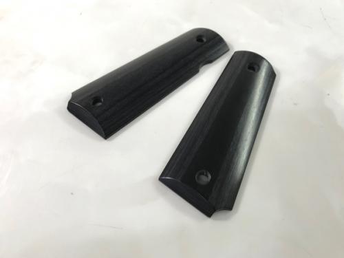 Wood Grip Government-45AUTO Smooth Black