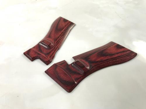 Wood Grip Glock 17-18C Smooth Red