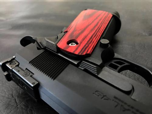 Wood grip Hi CAPA 5.1-4.3 Smooth Red