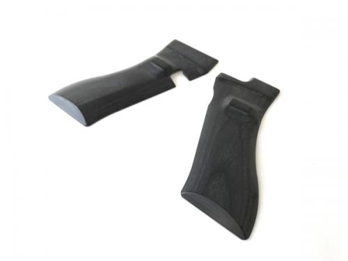 Wood grip Glock 17 / 18C <Smooth / Black>
