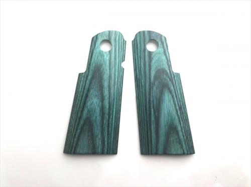 Wood grip Hi-CAPA 5.1 / 4.3 <Smooth / Green>