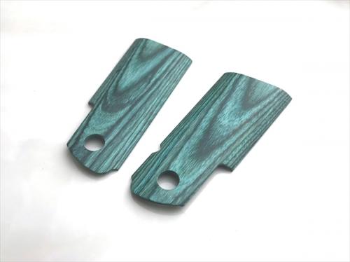 Wood grip Hi-CAPA 5.1 / 4.3 <Smooth / Green>