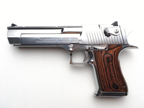 ウッドグリップ DESERT EAGLE.50AE<スムーズ/ブラウン>