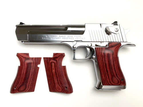 ウッドグリップ DESERT EAGLE.50AE<スムーズ/レッド>